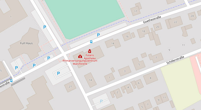 Anfahrtskarte PVZ Marchtrenk